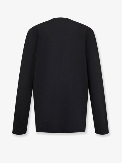 Toteme Lyocell and cashmere blend sweater - Charcoal Melange