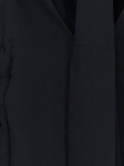 Toteme Cowl neck viscose shirt - Black