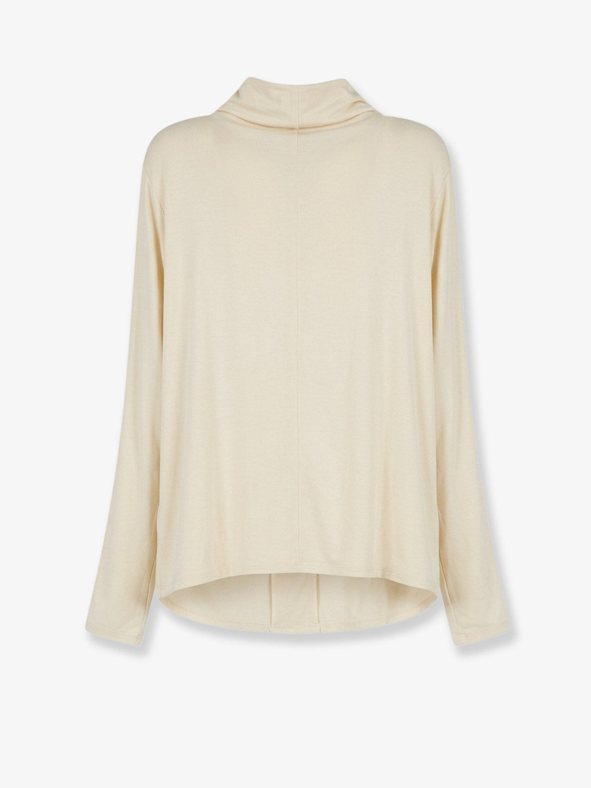 Toteme Cowl Neck viscose shirt - Ecru