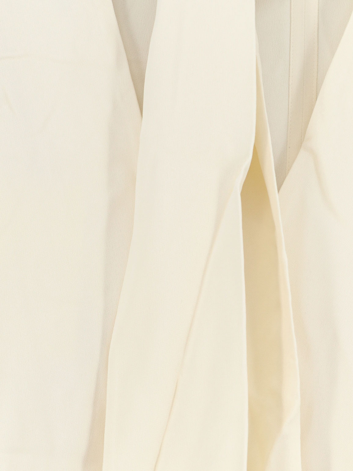 Toteme Cowl Neck viscose shirt - Ecru