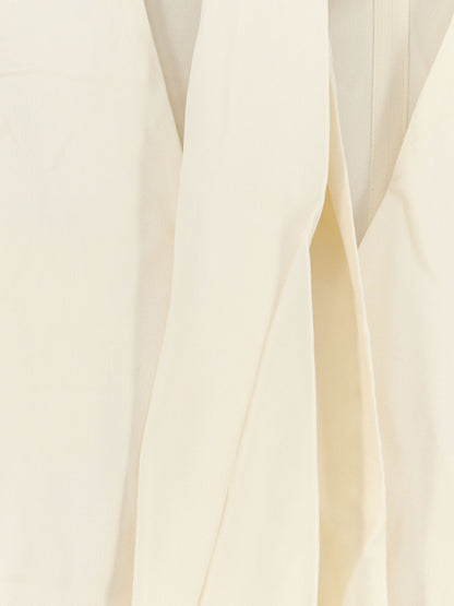 Toteme Cowl Neck viscose shirt - Ecru