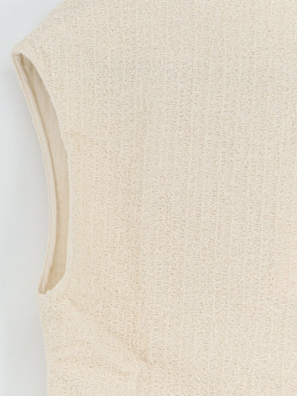 Toteme Organic cotton top - Ecru