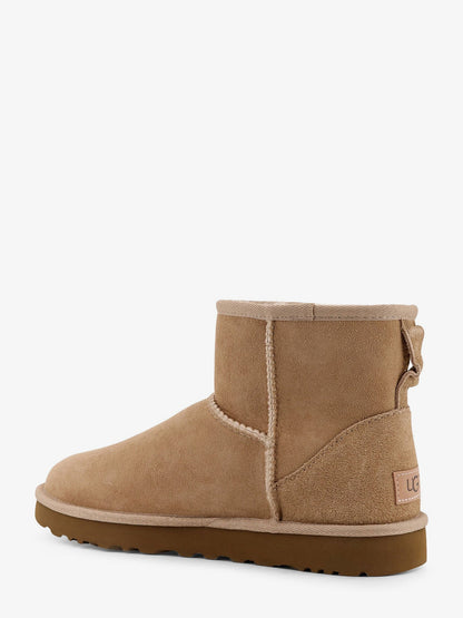 Ugg Classic Mini suede ankle boots - Sand