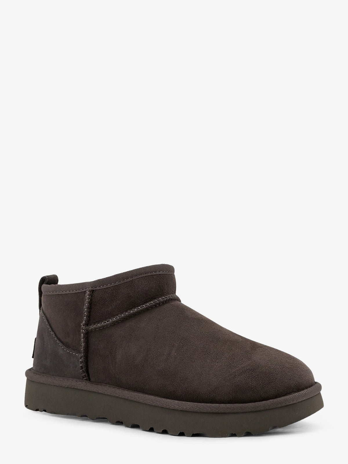 Ugg Classic Ultra Mini suede ankle boots - Grey
