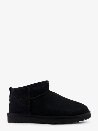 Ugg Classic Ultra Mini suede ankle boots - Black