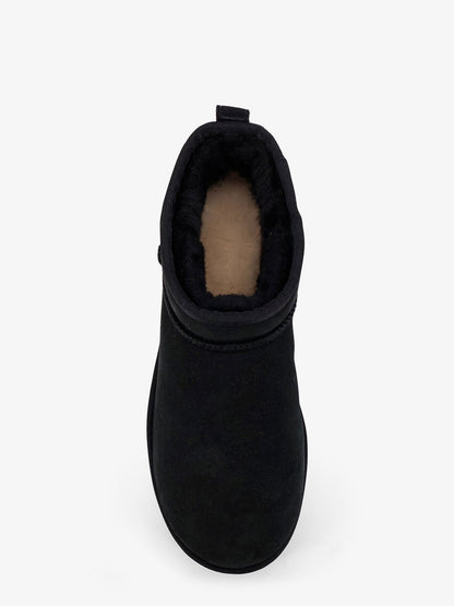 Ugg Classic Ultra Mini suede ankle boots - Black
