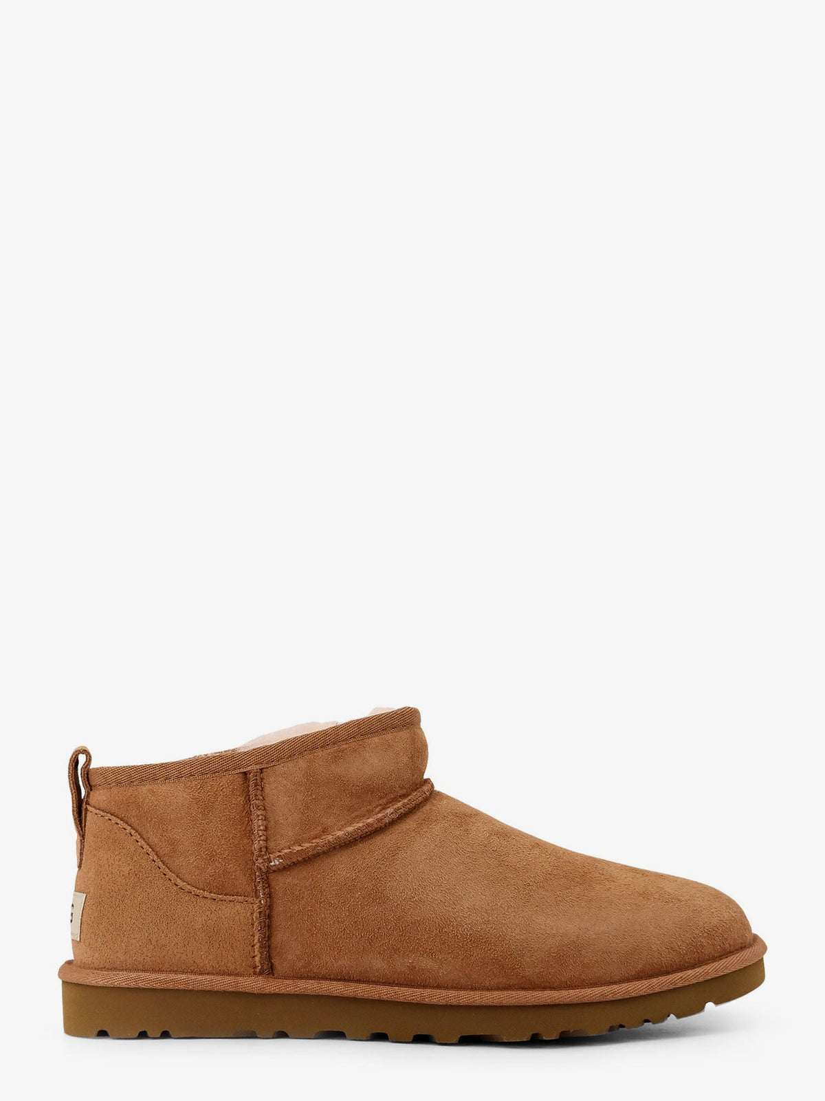 Ugg Classic Ultra Mini suede ankle boots - Chestnut