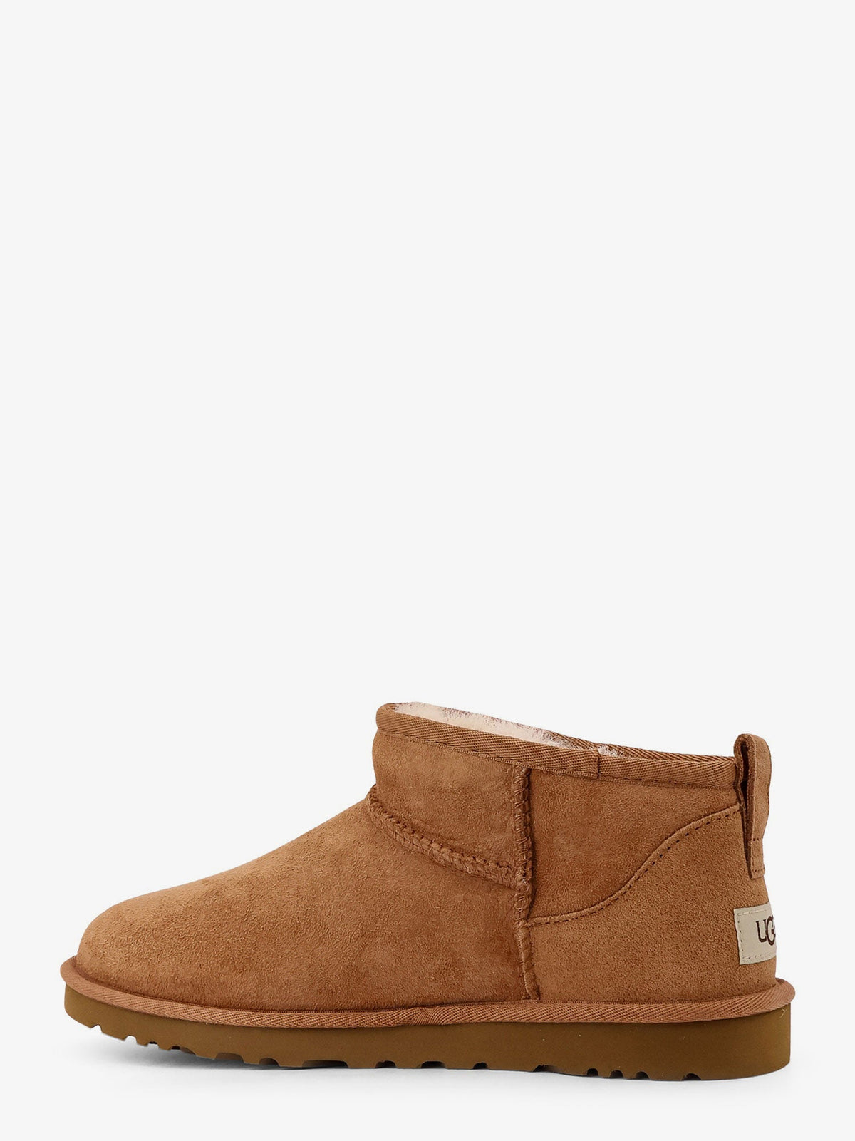 Ugg Classic Ultra Mini suede ankle boots - Chestnut