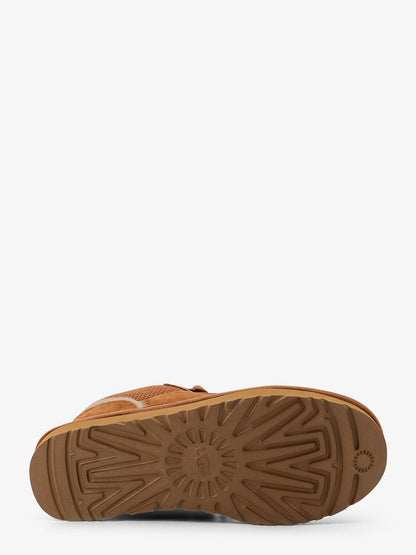 Ugg W Lowmel sneakers in nylon and suede - Chestnut