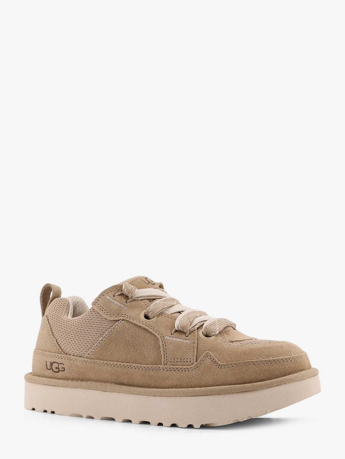 Ugg M Lo Lowmel suede sneakers - Beige