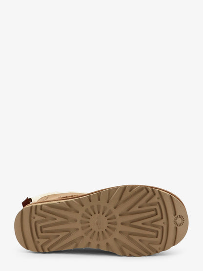 Ugg Ultra mini Bailey Bow suede ankle boot - Chestnut