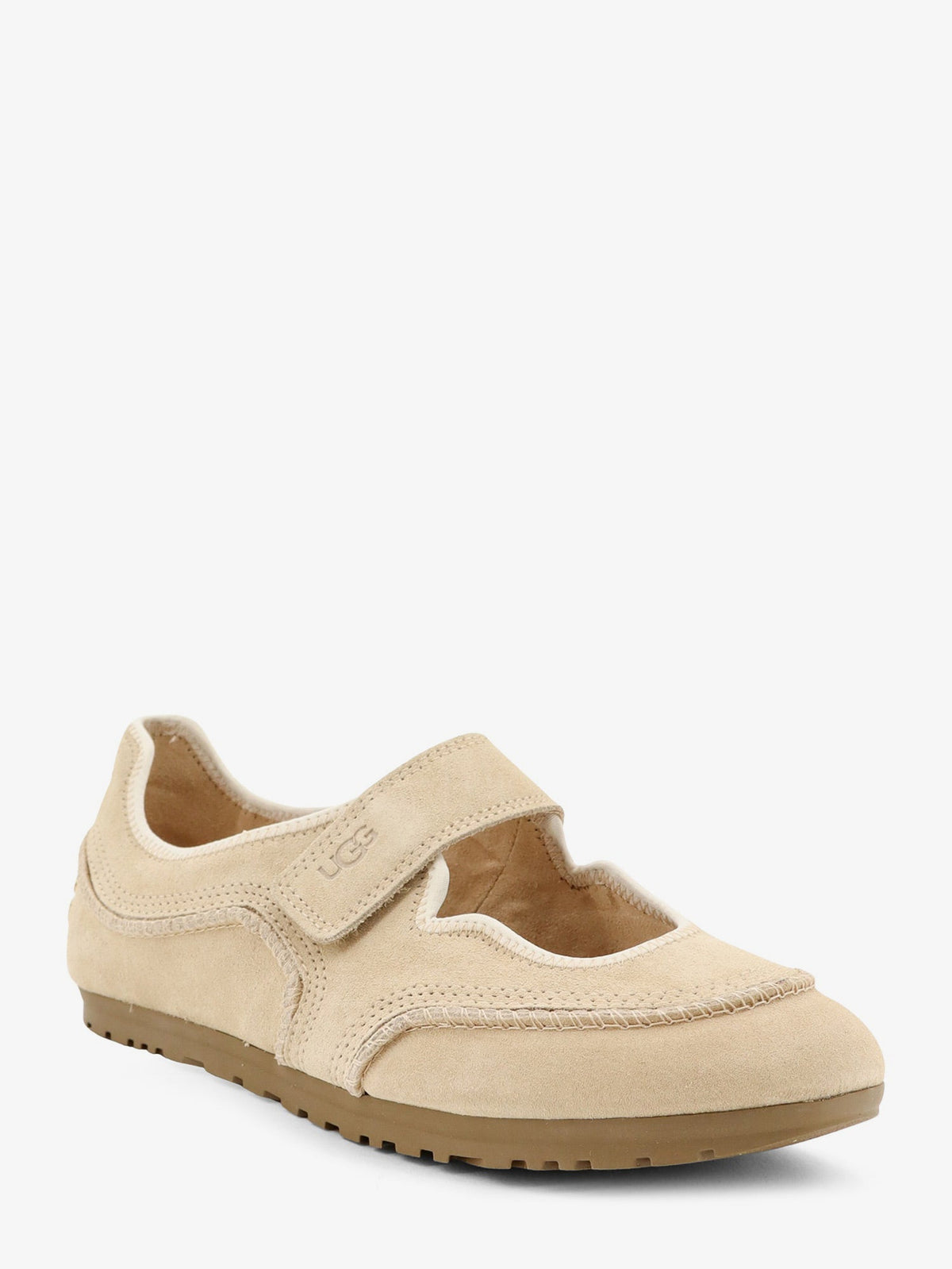Ugg Quill Mary suede sneakers with engraved logo on the side