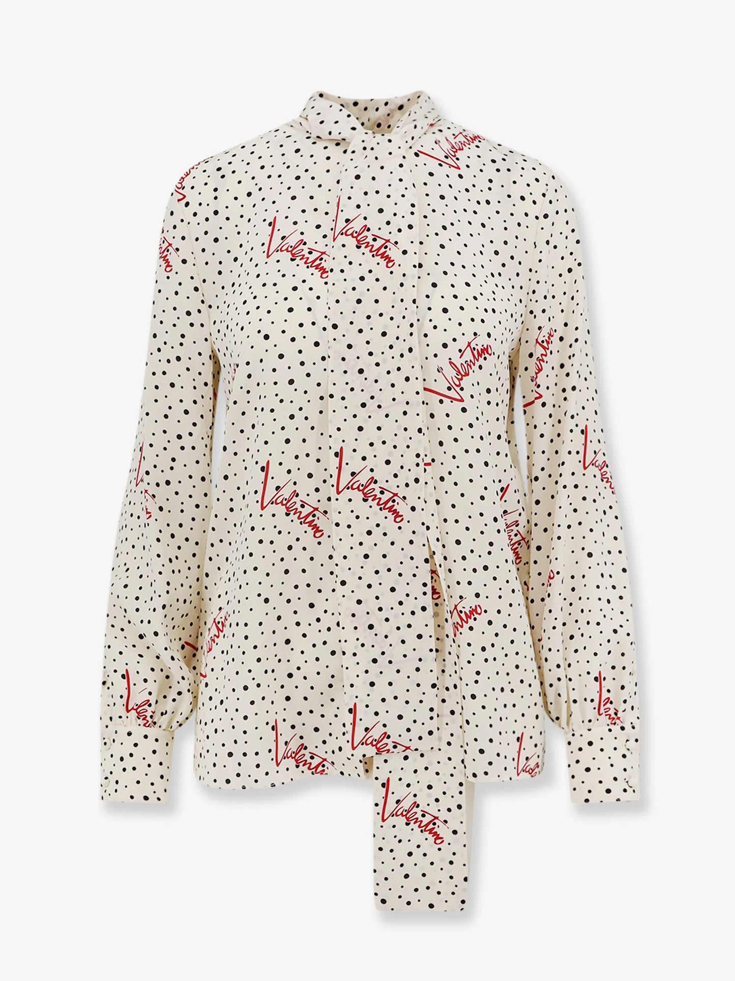VALENTINO - Bollicine Plusdepois Crepe De Chine Shirt