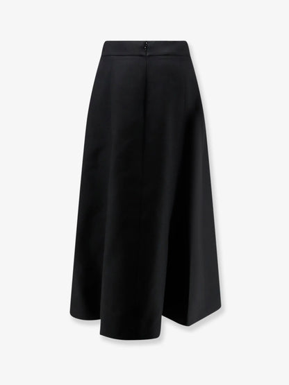 Valentino Crepe Couture Midi Skirt