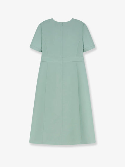 Valentino Crepe Couture Midi Dress