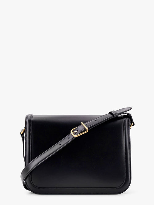 Valentino Garavani Valentino garavani 9to5 leather shoulder bag with vlogo signature closure - Nero