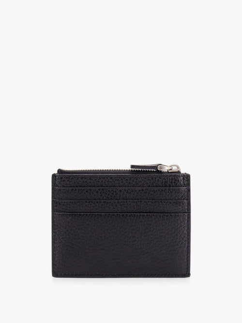 Valentino Garavani Valentino Garavani rockstud leather card holder - Nero