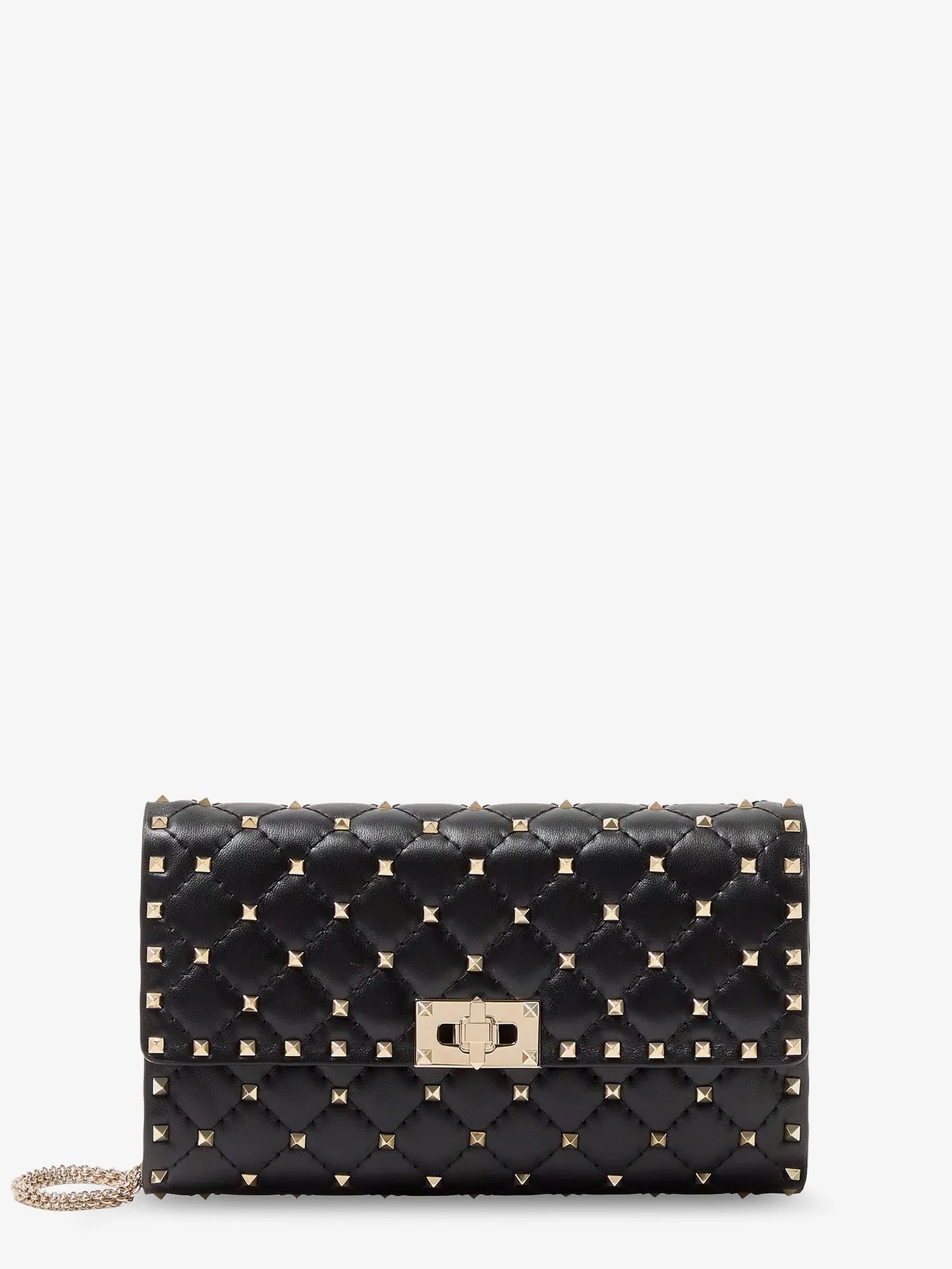 VALENTINO GARAVANI - Rockstud Spike leather crossbody bag with iconic all-over studs
