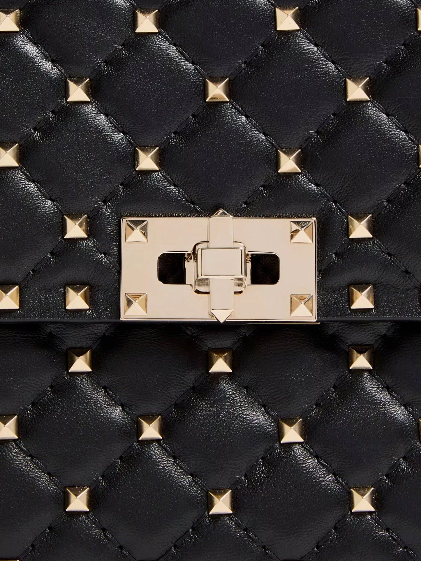 VALENTINO GARAVANI - Rockstud Spike leather crossbody bag with iconic all-over studs