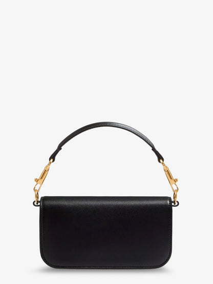 Valentino Garavani Locò leather shoulder bag - Nero