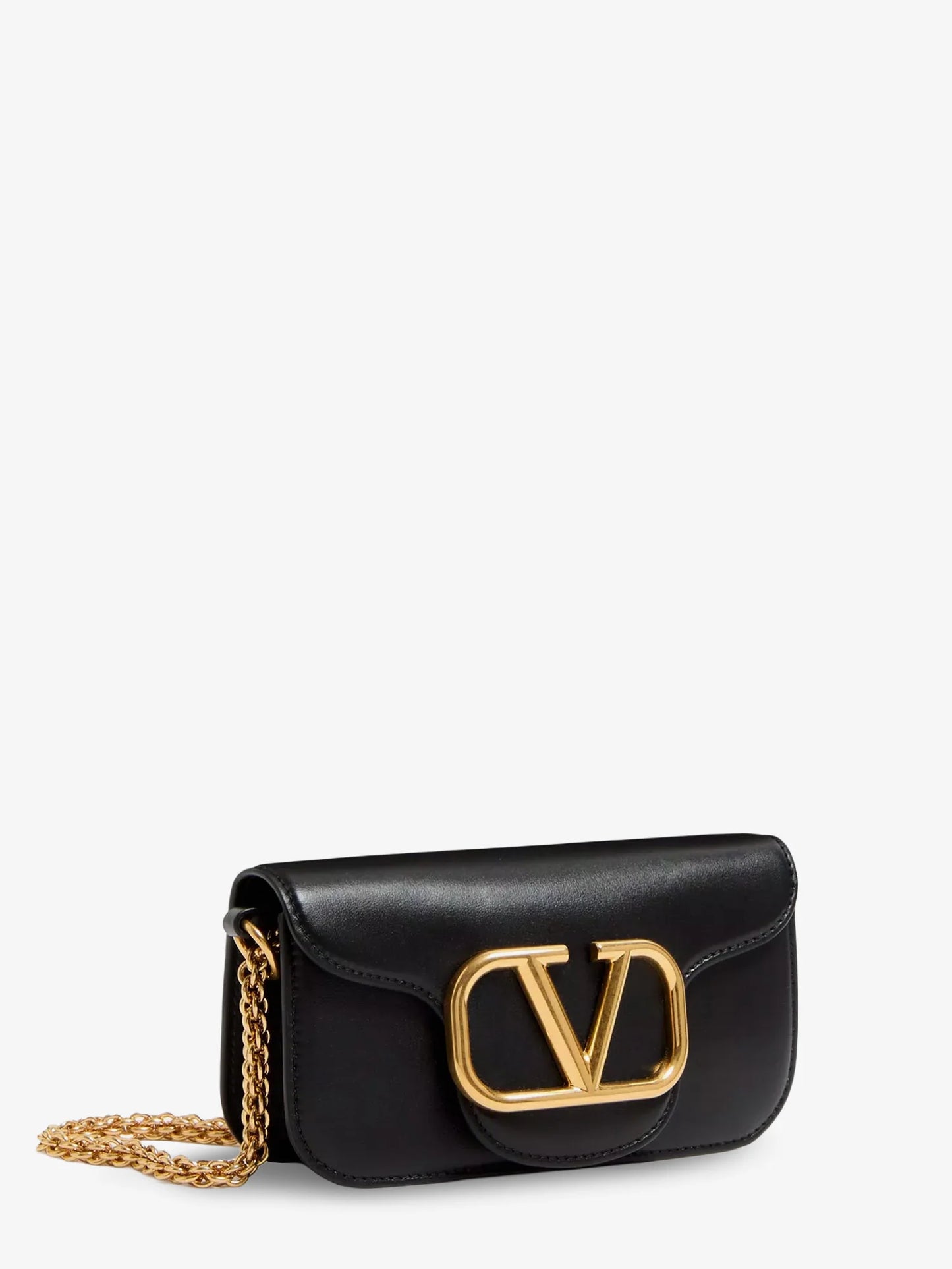 VALENTINO GARAVANI - Locò leather shoulder bag