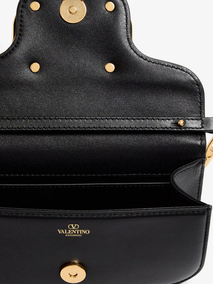 VALENTINO GARAVANI - Locò leather shoulder bag