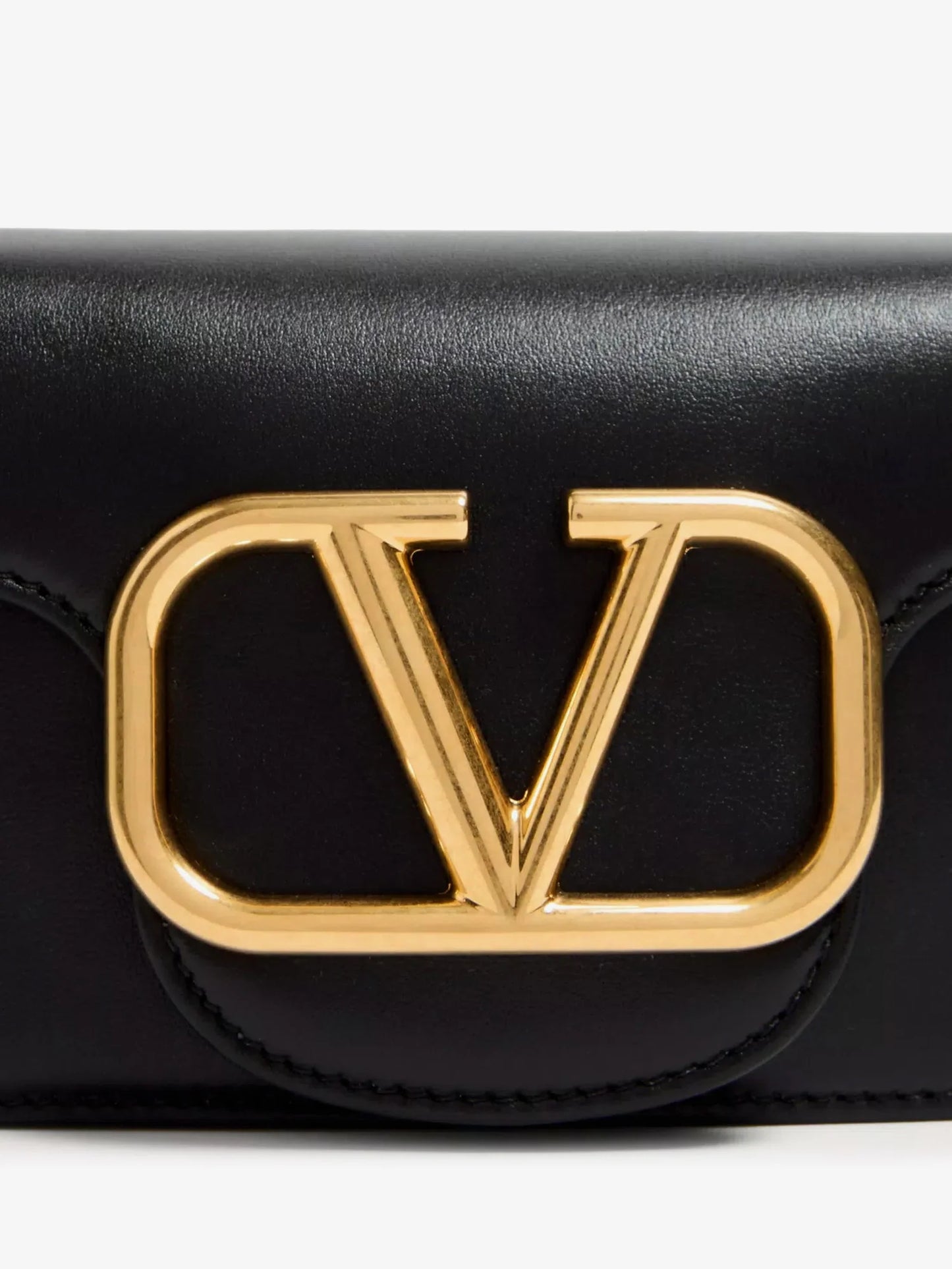 VALENTINO GARAVANI - Locò leather shoulder bag