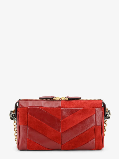 VALENTINO GARAVANI - Panthea suede and leather crossbody bag