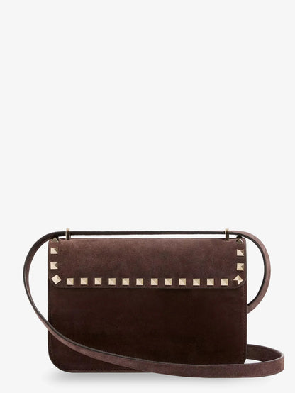 VALENTINO GARAVANI - Rockstud suede crossbody bag