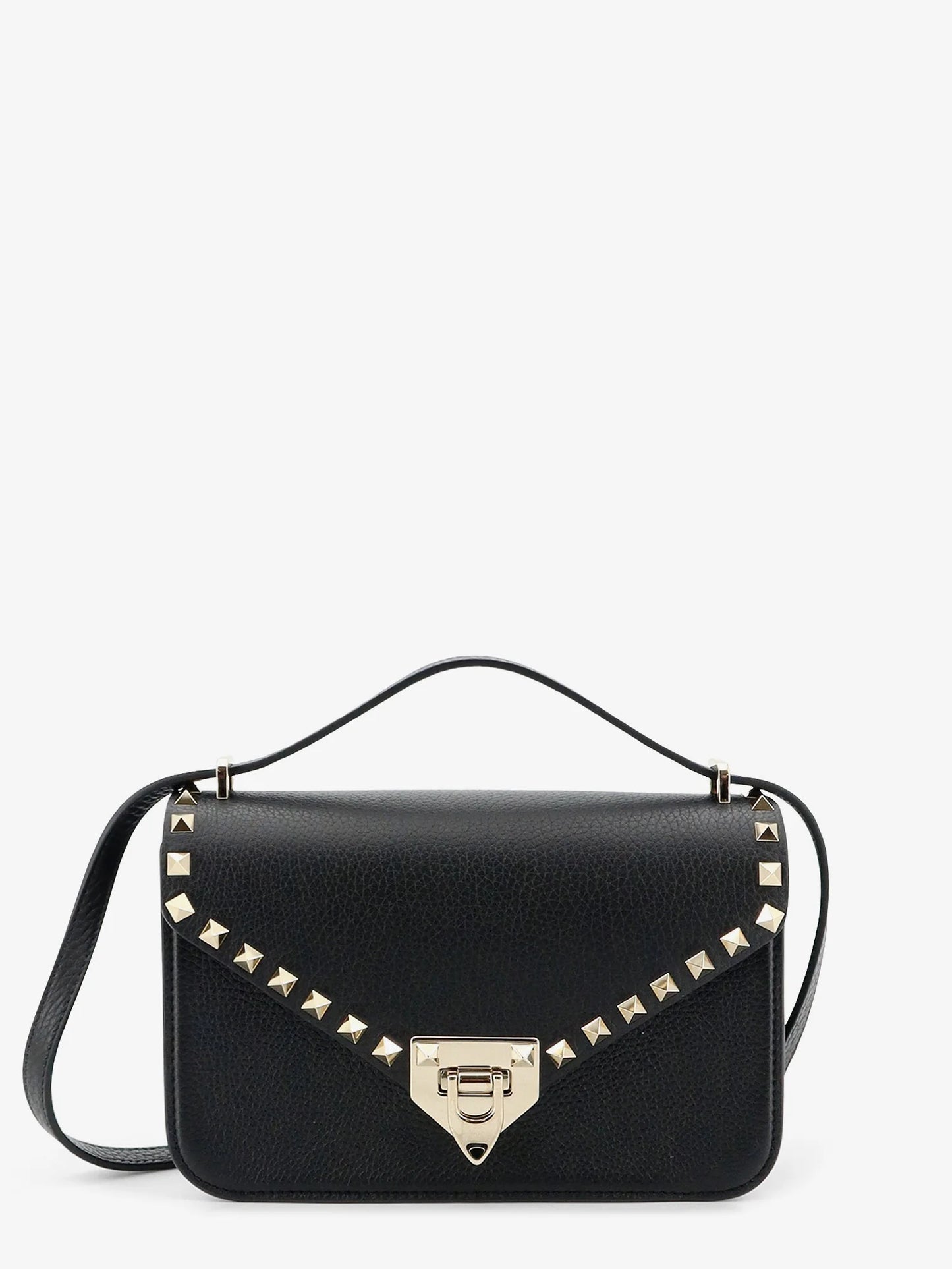 VALENTINO GARAVANI - Rockstud leather crossbody bag with stud detail