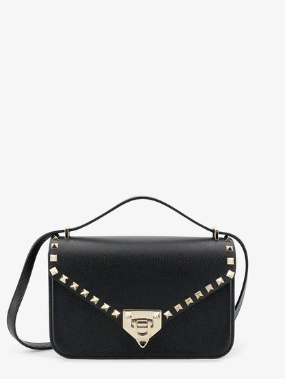 VALENTINO GARAVANI - Rockstud leather crossbody bag with stud detail