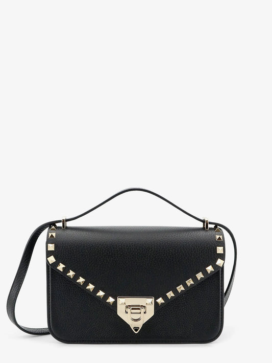 Valentino Garavani Rockstud Leather Crossbody Bag With Stud Detail