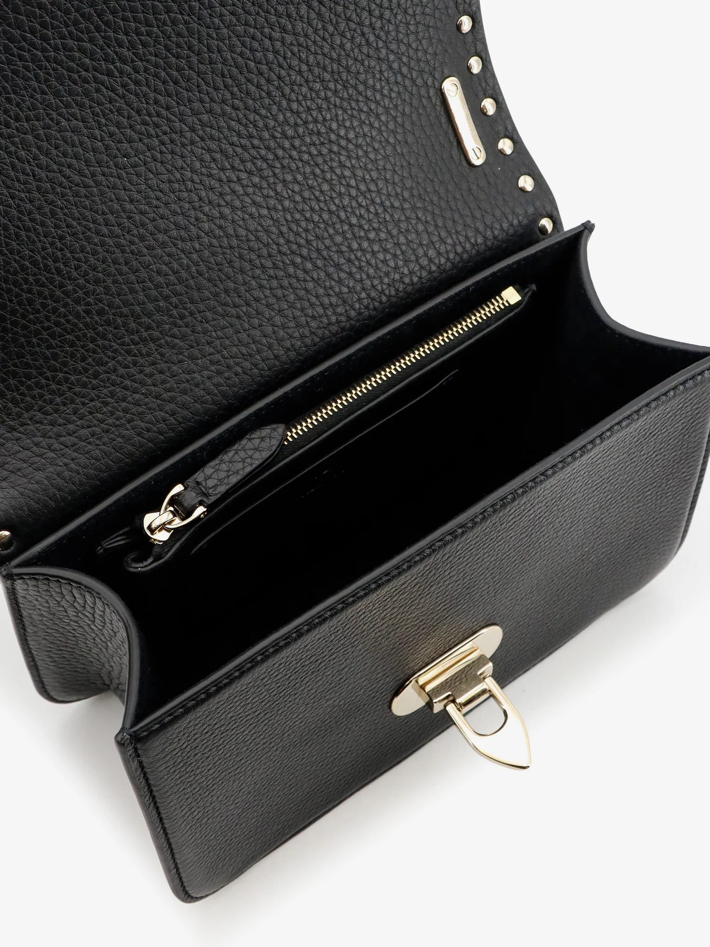 VALENTINO GARAVANI - Rockstud leather crossbody bag with stud detail