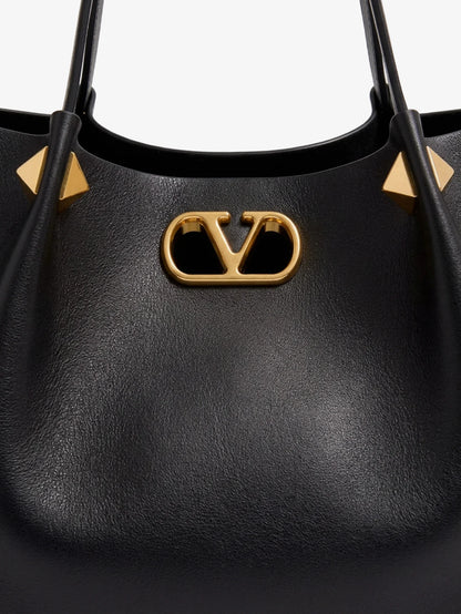 VALENTINO GARAVANI - Large VLogo Signature leather tote bag