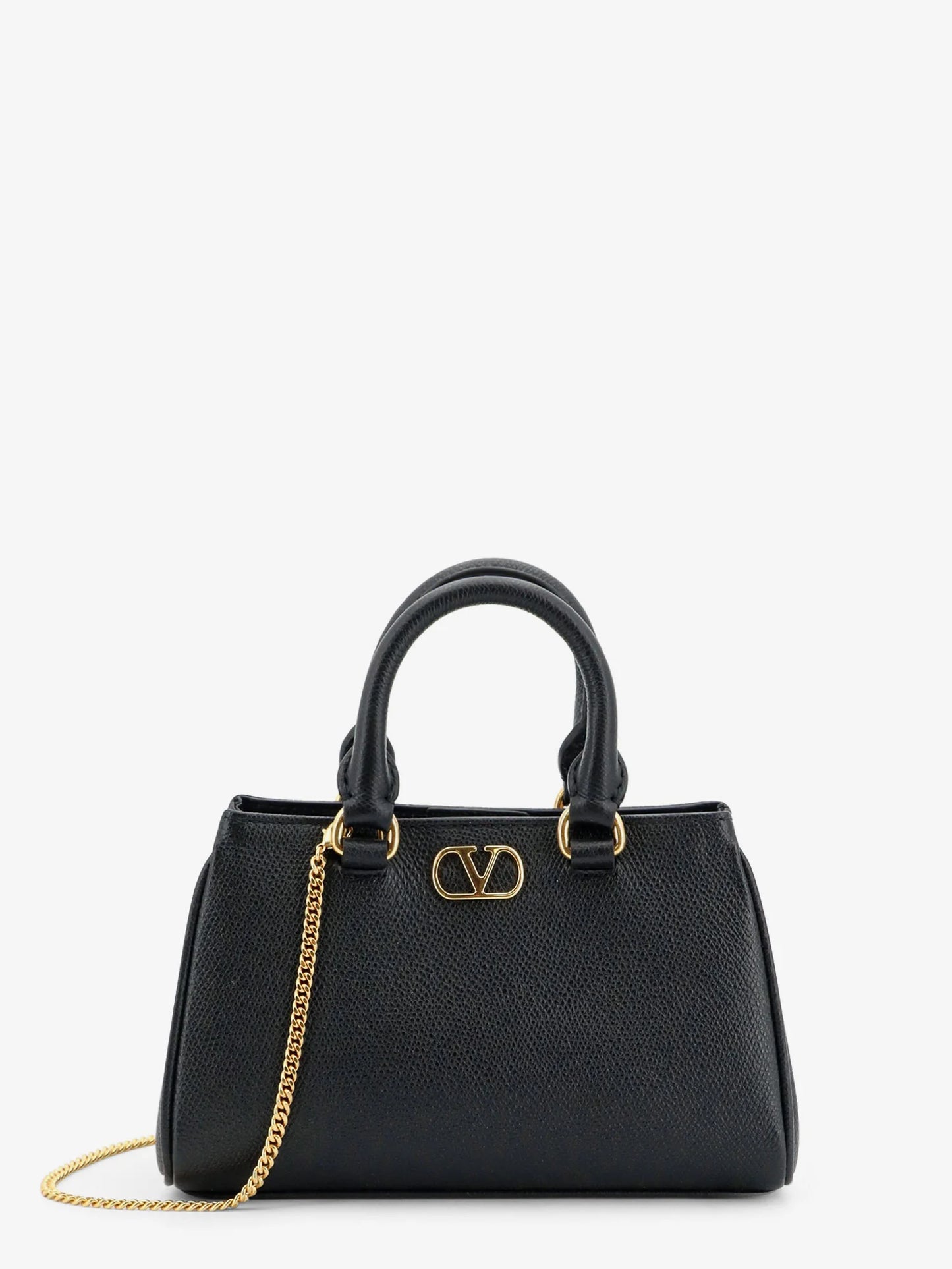 Valentino Garavani V Logo Signature Mini Leather Handbag