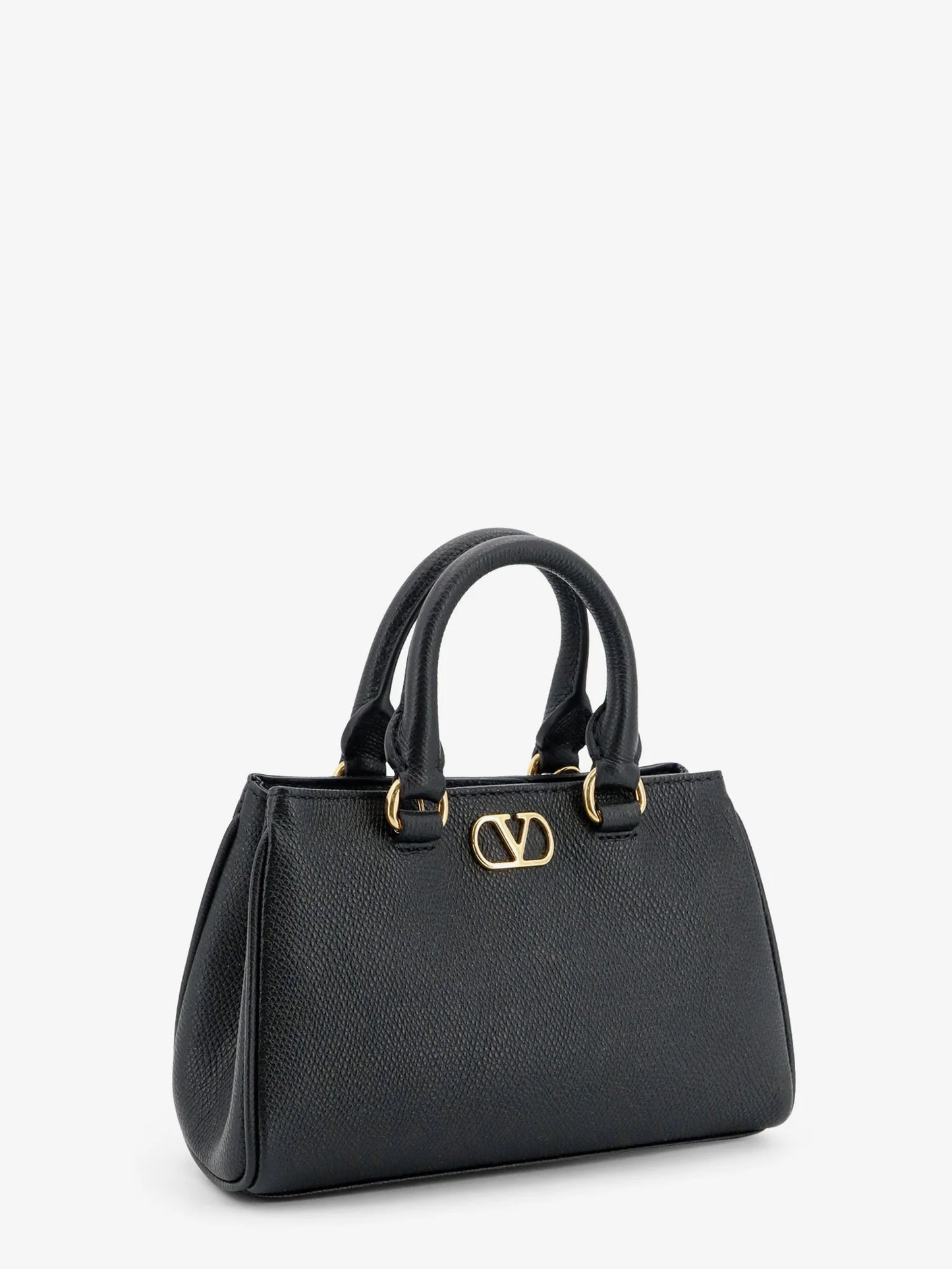 Valentino Garavani V Logo Signature Mini Leather Handbag