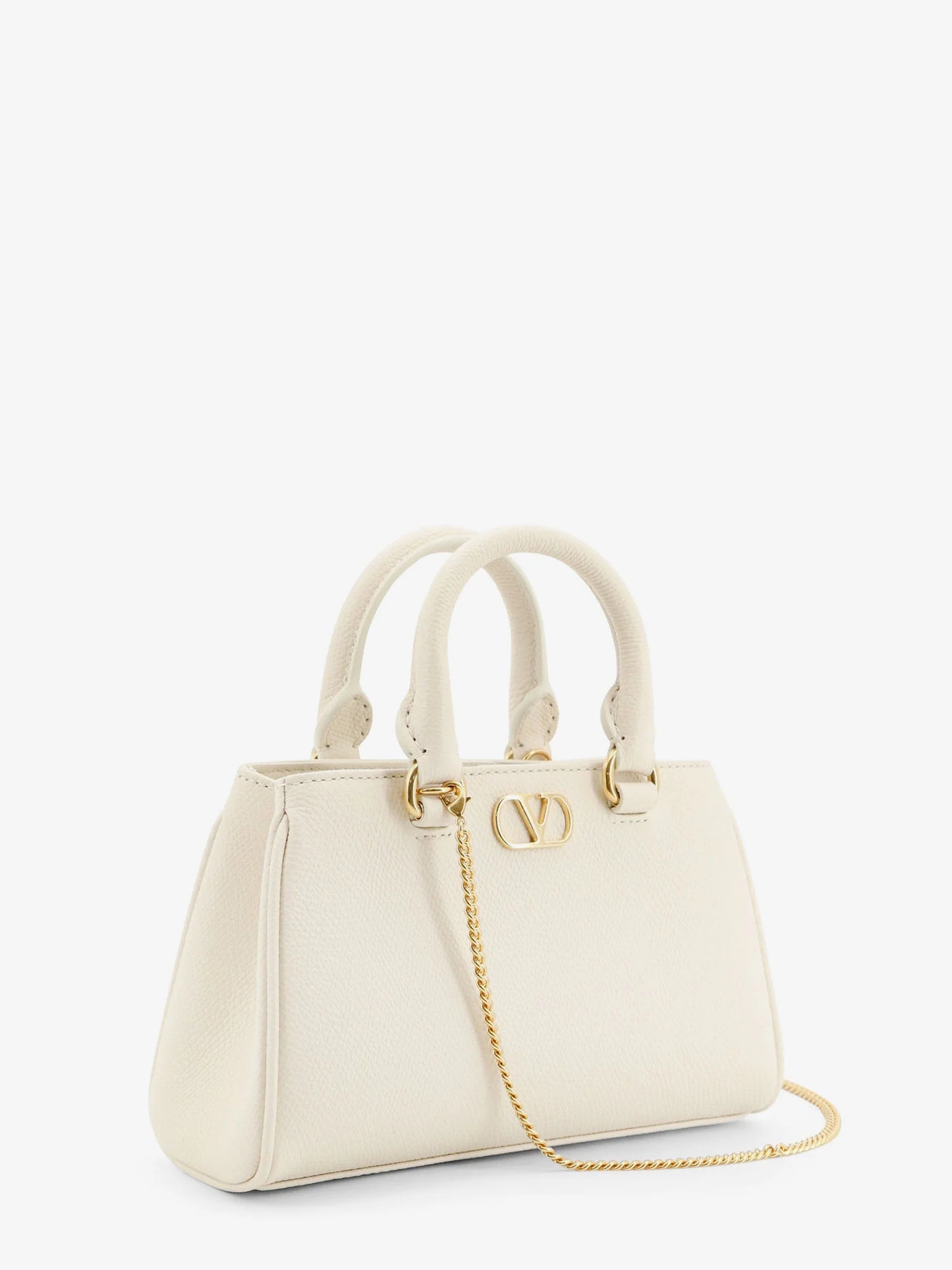 Valentino Garavani V Logo Signature Mini Leather Handbag