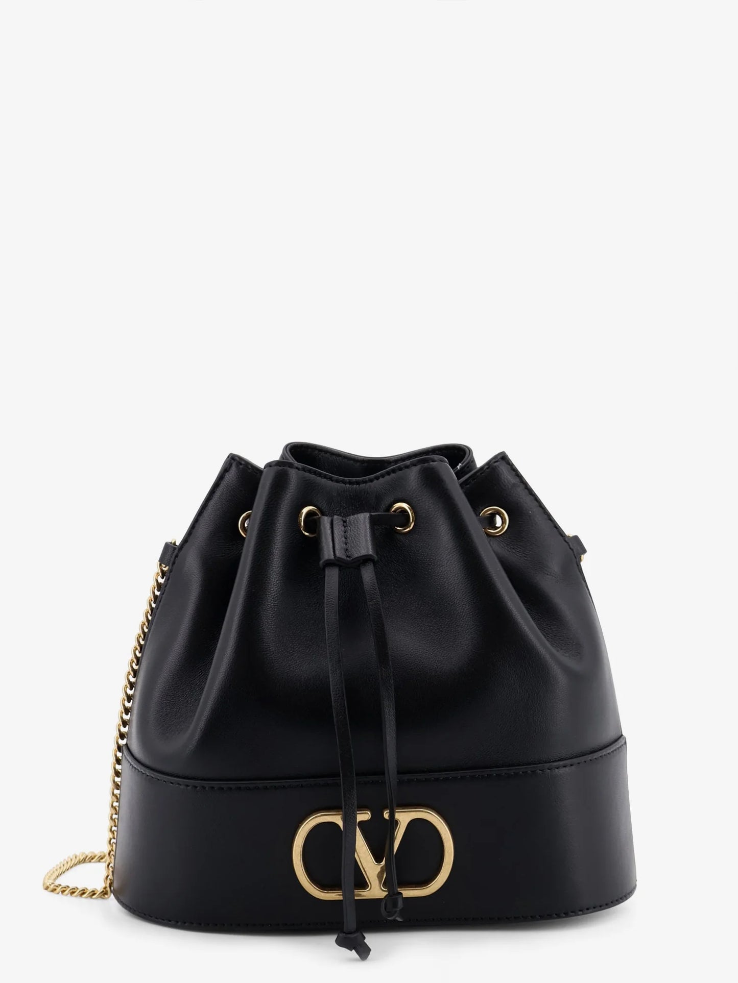 VALENTINO GARAVANI - VLogo Signature Leather Bucket Bag