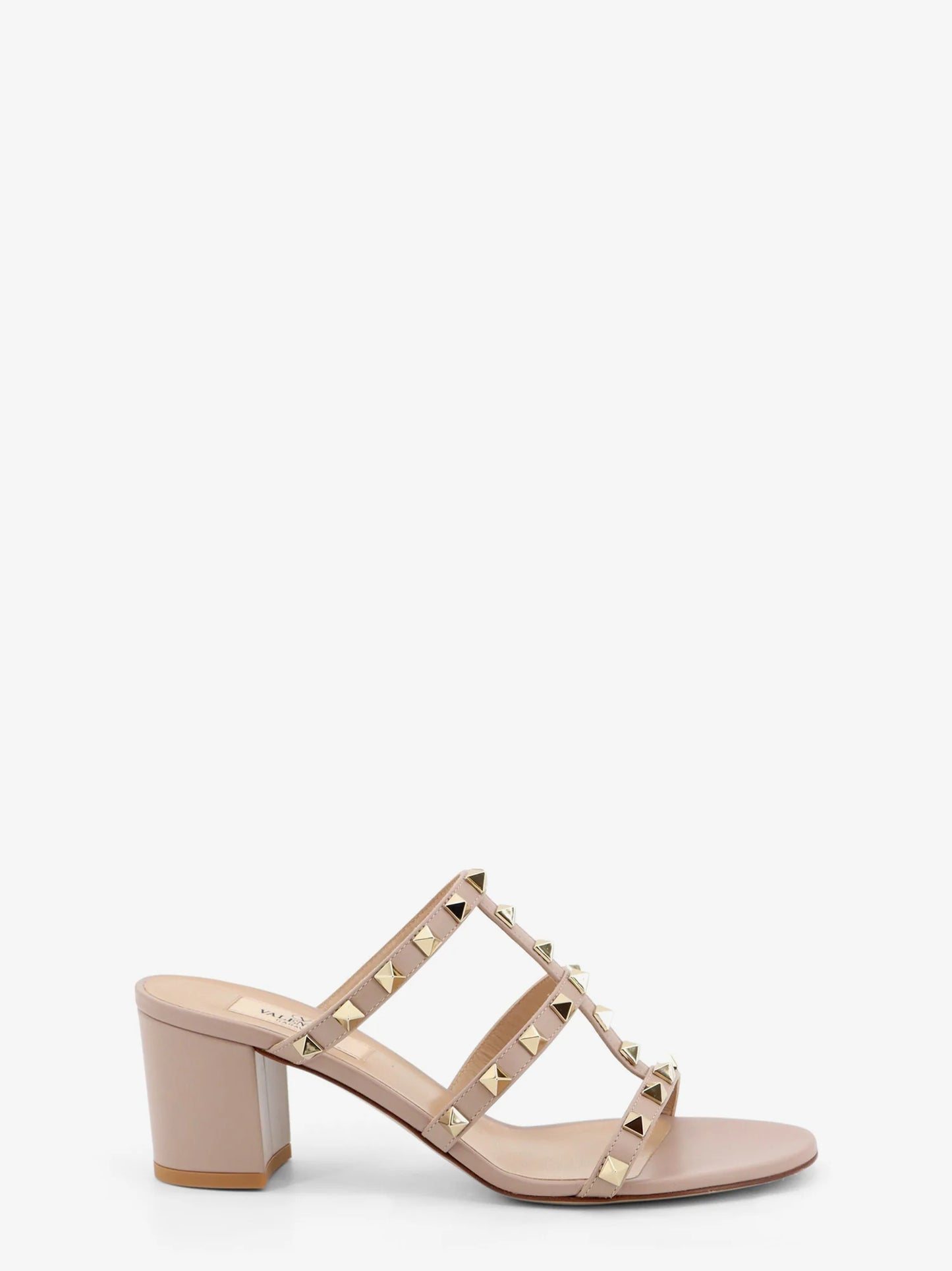 Valentino Garavani Rockstud Leather Sandals With Iconic All Over Studs
