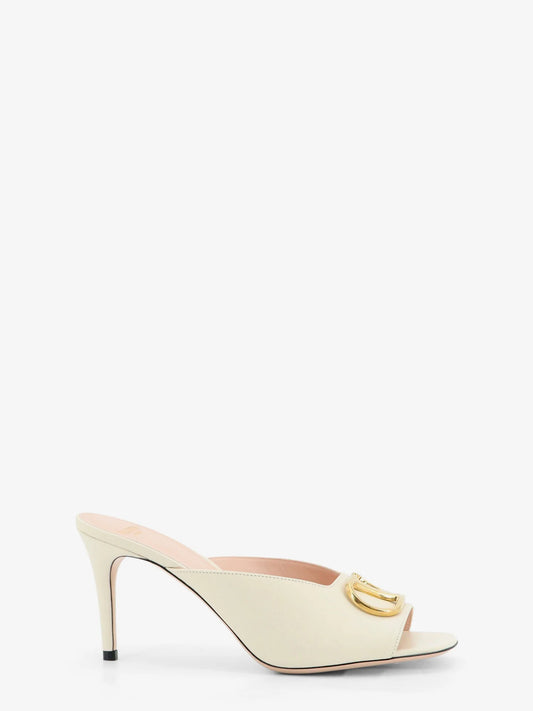 Valentino Garavani V Logo Signature Leather Sandals