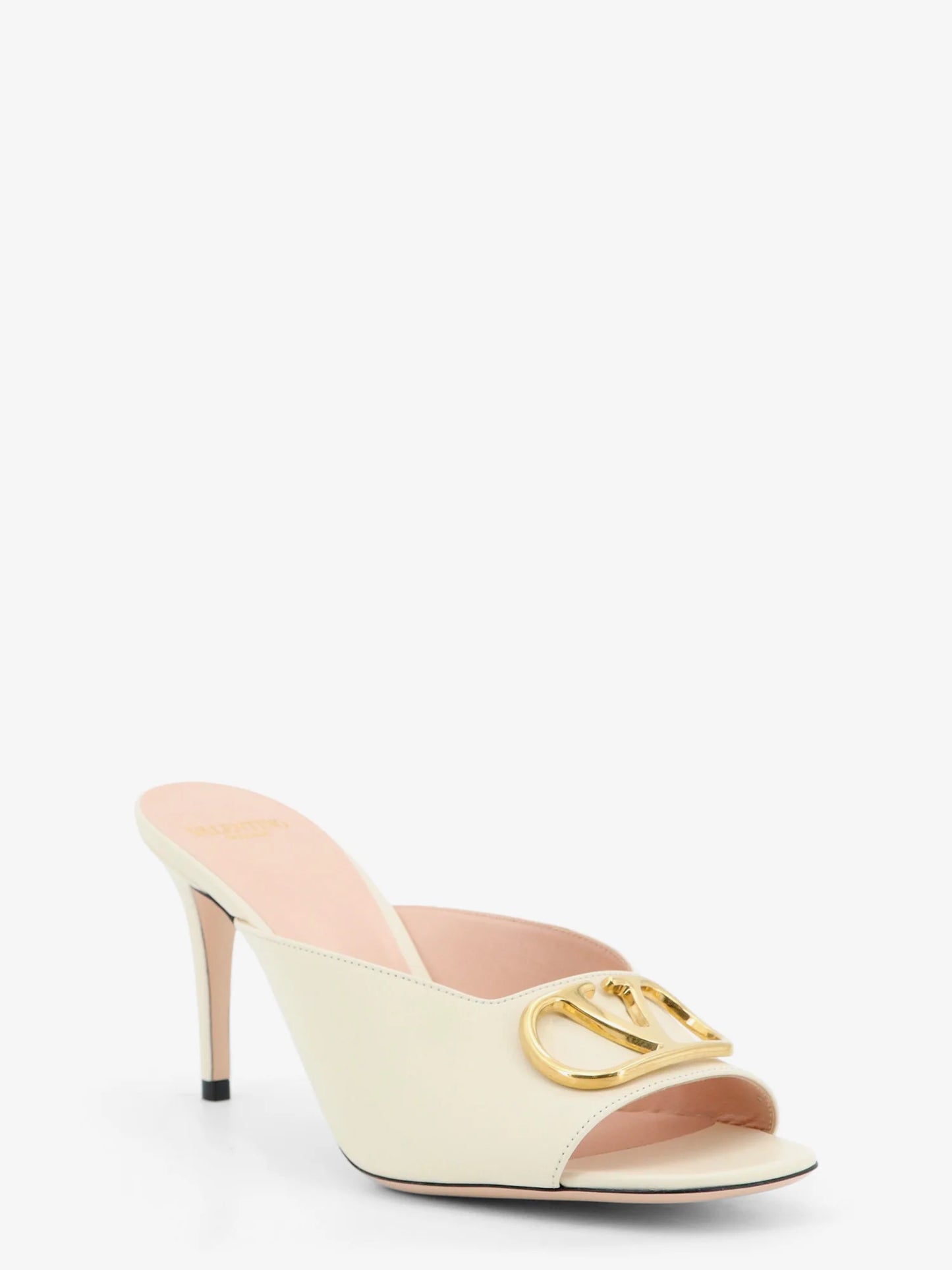 Valentino Garavani V Logo Signature Leather Sandals