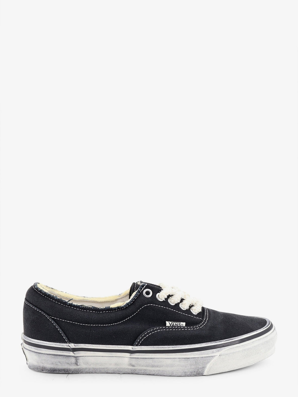 Vans OTW Era 95 DST canvas sneakers with raw cut profile - Black