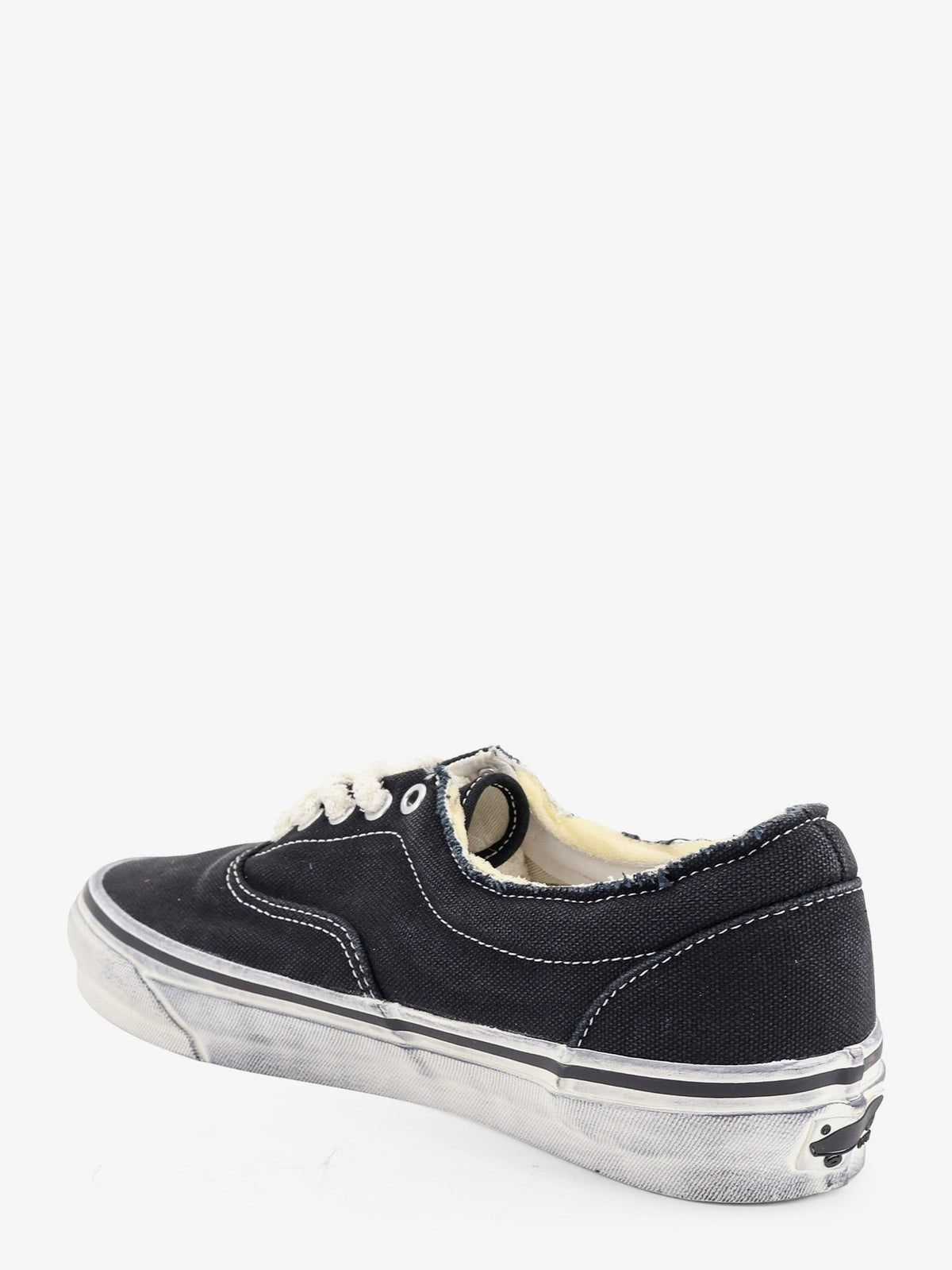 Vans OTW Era 95 DST canvas sneakers with raw cut profile - Black
