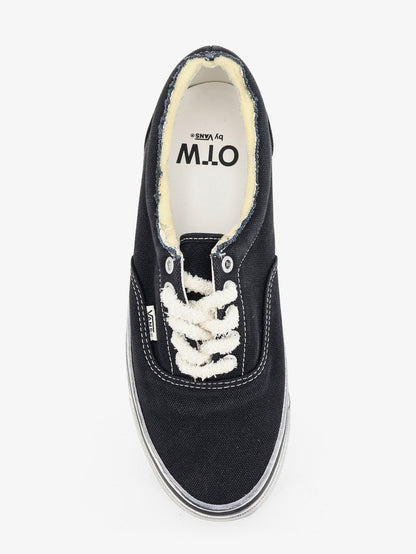 Vans OTW Era 95 DST canvas sneakers with raw cut profile - Black