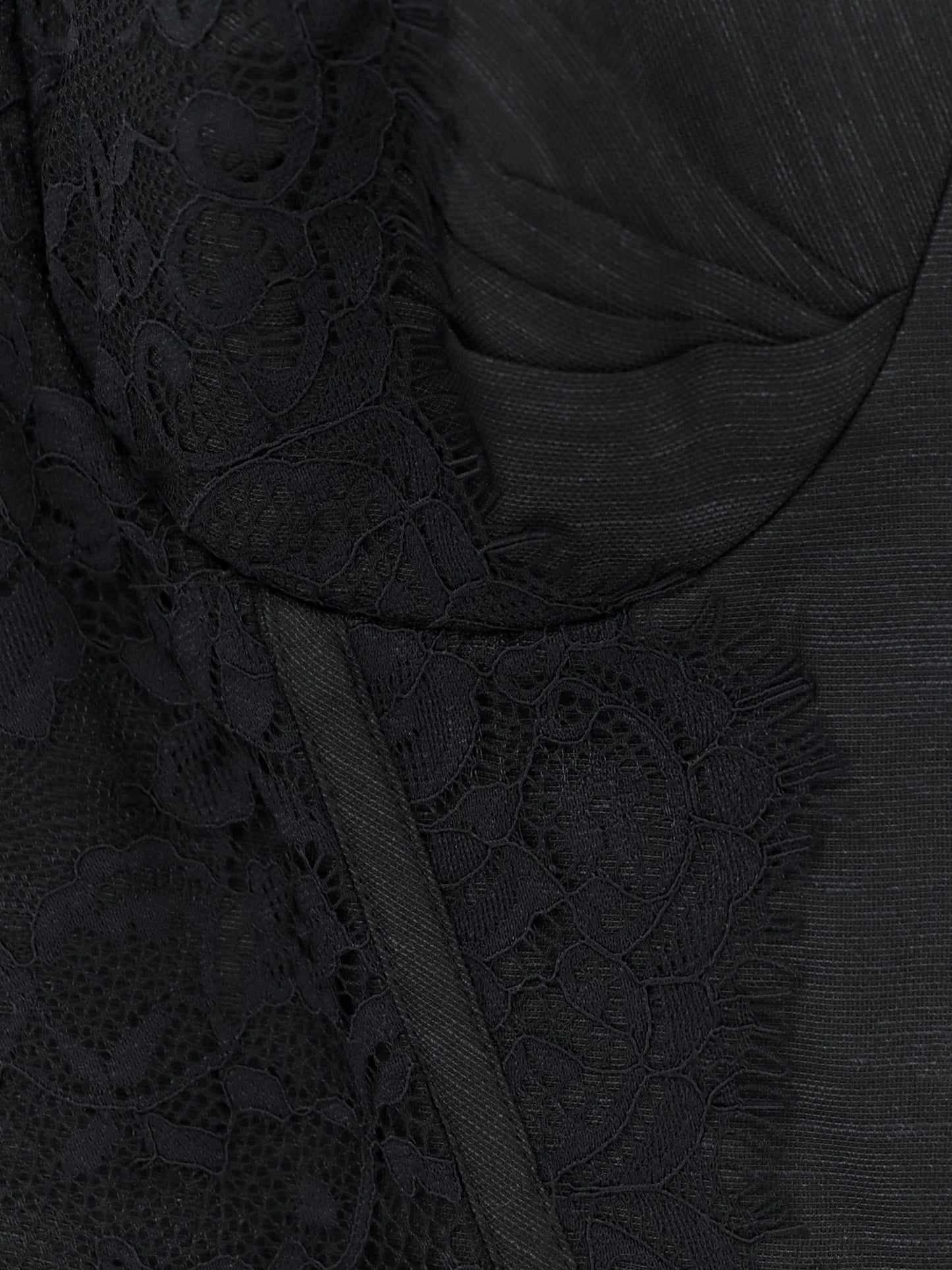 ZIMMERMANN - Valiant midi dress in linen and silk blend