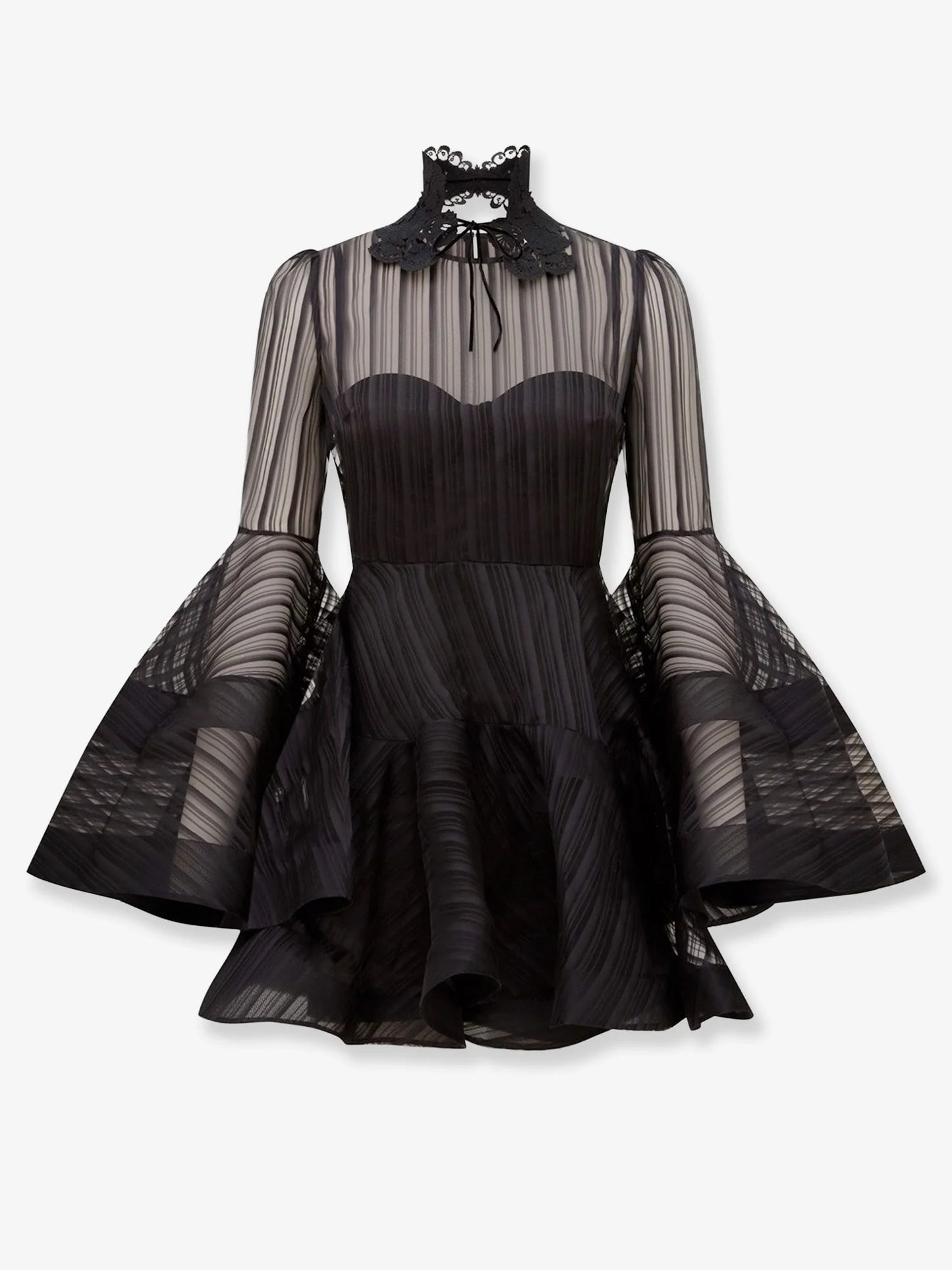 ZIMMERMANN - Valiant Lantern Mini Dress