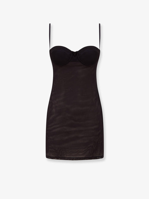 Zimmermann Valiant Lantern Mini Dress - Black