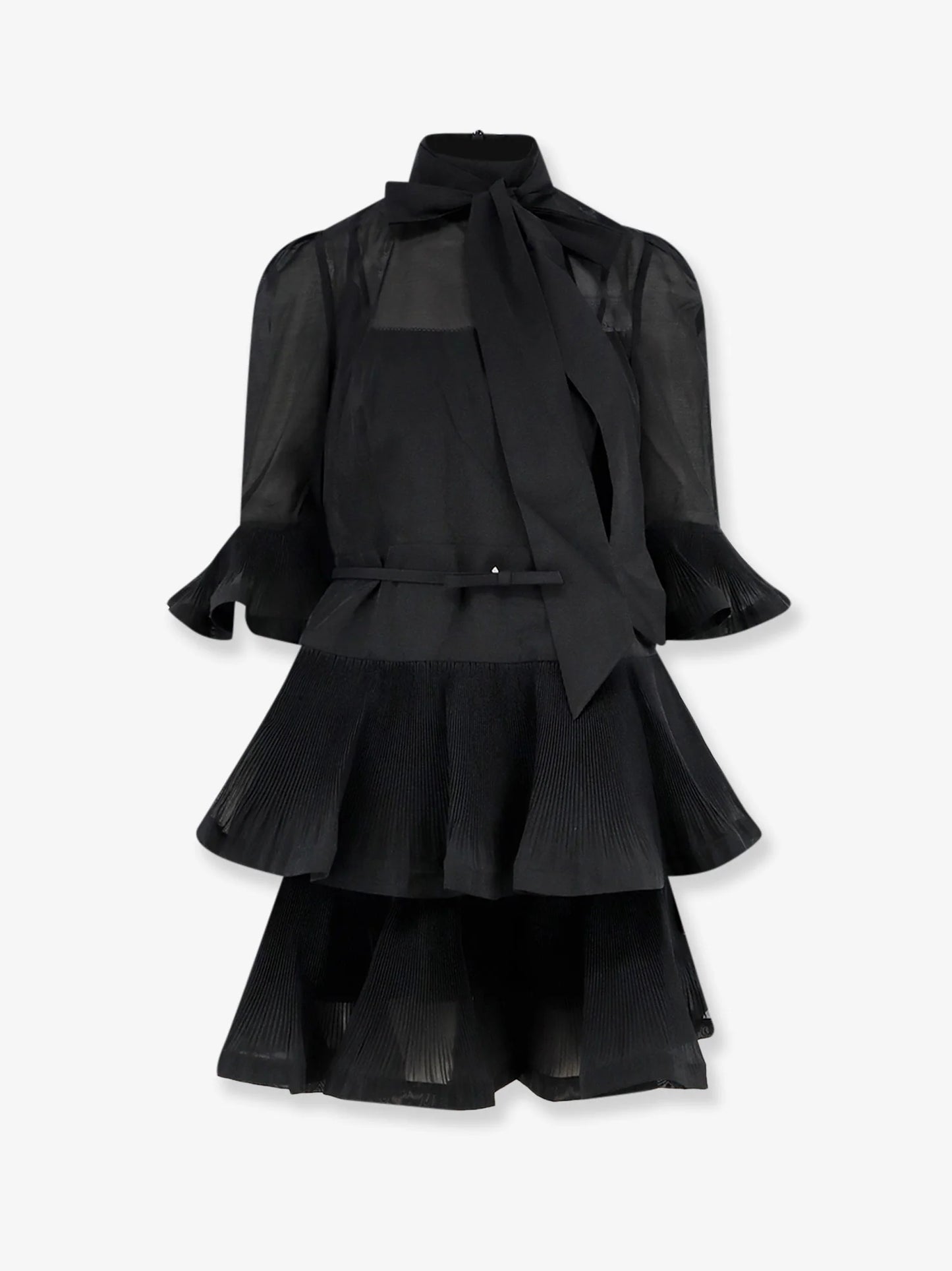 ZIMMERMANN - Short pleated dress