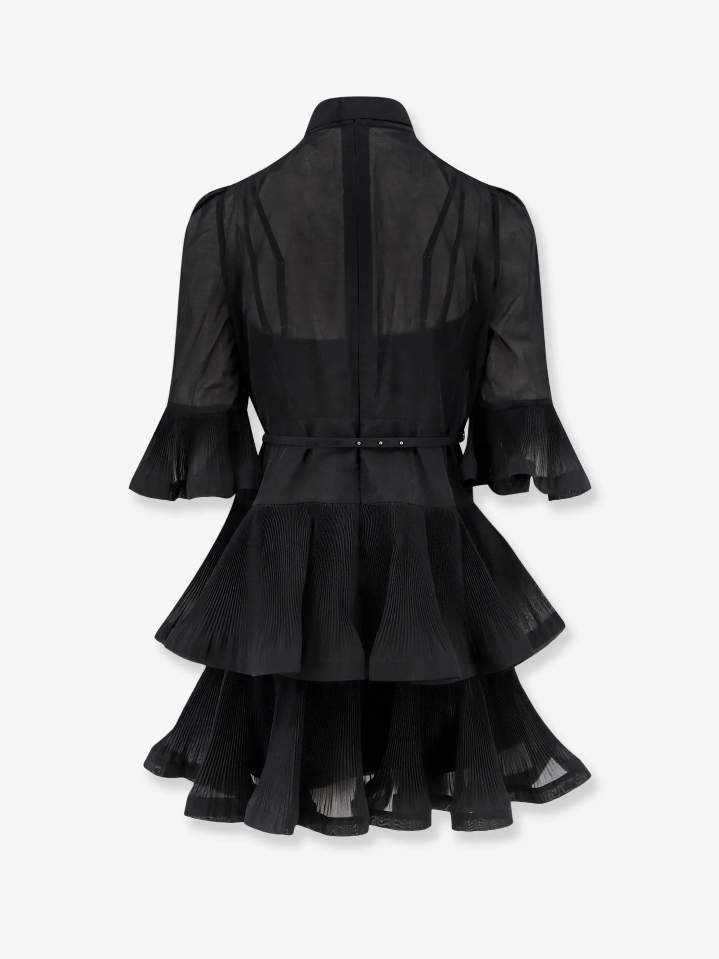 ZIMMERMANN - Short pleated dress