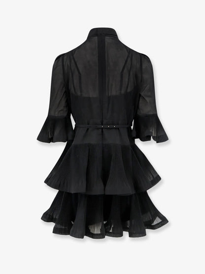 ZIMMERMANN - Short pleated dress